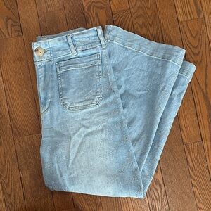 Maeve Light Blue Straight Leg Women's Jeans